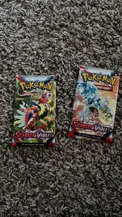 (60x) Scarlet and Violet Base Set Pokemon TCG Booster Pack Lot - Image 2