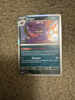 Pokemon Gengar Not GameStop Promo Stamped. NM 050/088 - Image 1