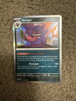 Pokemon Gengar Not GameStop Promo Stamped. NM 050/088 - Image 4