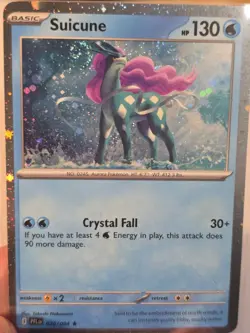 Pokemon Suicune (Cosmos Holo) 026/094 Knockout Collection Promo HALO SWIRL - Image 1