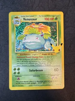 Venusaur 15/102 Celebrations: Classic Collection Holo Pokemon - Image 1