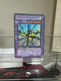 Gaia the Dragon Champion LOB-125 The Legend of Blue Eyes White Dragon Unlimited - Image 1