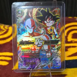 Dragon Ball Super Tien Shinhan VS Son Goku CR Holo Card BT8-145 25000 - Image 1