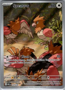 Spearow 151/132 ME01: Mega Evolution - Pokemon Card - NM - Image 1