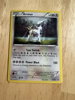 Pokemon Arceus XY197 Black Star Promo Holo Rare NM Legendary Card - Image 2