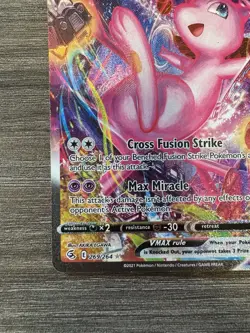 Mew VMAX 269/264 Fusion Strike Alt Art Secret Rare Holo Card SWSH08 - Image 4