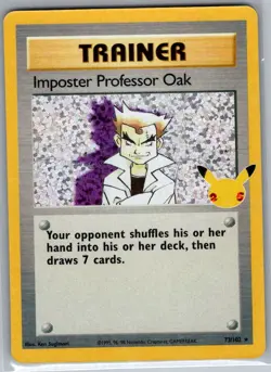 Imposter Professor Oak 73/102 Celebrations: Classic - Pokemon Card - NM - Image 1