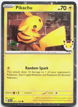 Pikachu (Pokemon Day 2026) Holo Common Miscellaneous Cards & Products 051/162 NM - Image 1