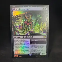 Grave Researcher Foil 85 Secrets of Strixhaven Magic the Gathering - Image 1