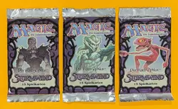 MTG TEMPEST Booster Pack (x3) (German) Sealed (OldManMTG 008-774) - Image 1