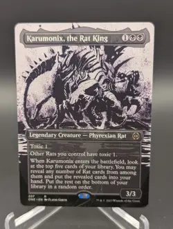 Karumonix, the Rat King (Showcase) Phyrexia: All Will Be One Regular - Image 1