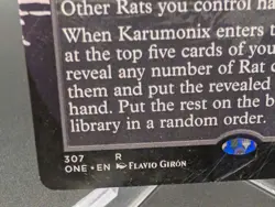 Karumonix, the Rat King (Showcase) Phyrexia: All Will Be One Regular - Image 2