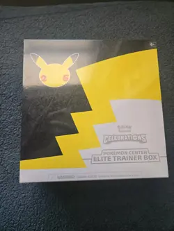 Pokemon Center Celebrations Elite Trainer Box ETB New Factory Sealed - Image 1