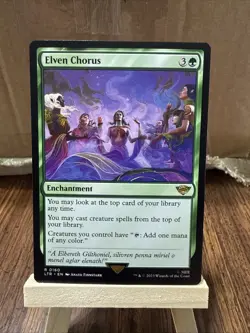 Elven Chorus Universes Beyond: the Lord of the Rings: Tales of Middle-Earth... - Image 1