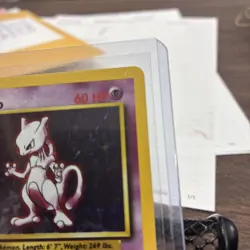 Pokemon - Mewtwo - Base Set - Holo Rare 10/102 - VINTAGE - Image 3