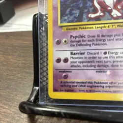 Pokemon - Mewtwo - Base Set - Holo Rare 10/102 - VINTAGE - Image 5