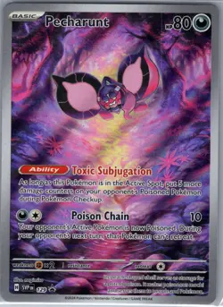 Pecharunt SVP 129 SV: Scarlet & Violet Promo Cards - Pokemon Card - NM - Image 1