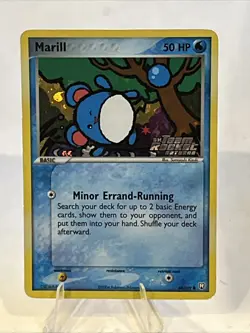 Pokemon TCG - Marill (68/109) (Stamp) Team Rocket Returns - Reverse Holo - Image 1