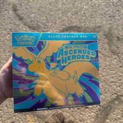 Pokemon Elite Trainer Box Mega Evolution Ascended Heroes Dragonite Zekrom - Image 1