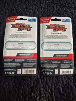 Pokemon TCG Destined Rivals 1 Pack Blister x2 - Image 2
