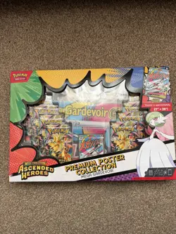Pokemon Ascended Heroes Premium Poster Collection Mega Gardevoir ex - Sealed ✅ - Image 1