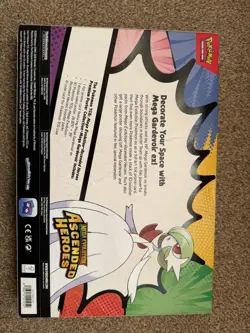 Pokemon Ascended Heroes Premium Poster Collection Mega Gardevoir ex - Sealed ✅ - Image 3