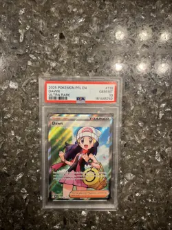 2025 POKEMON PFL EN-PHANTASMAL FLAMES #118 DAWN ULTRA RARE PSA 10 - Image 2