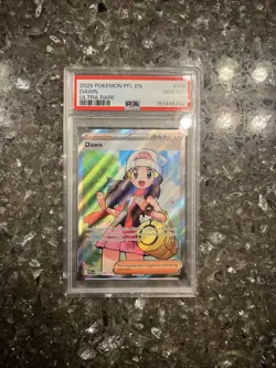 2025 POKEMON PFL EN-PHANTASMAL FLAMES #118 DAWN ULTRA RARE PSA 10 - Image 3