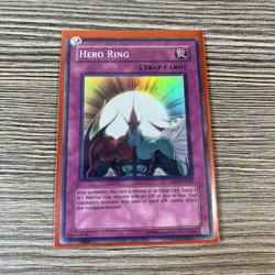 Yu-Gi-Oh! Hero Ring GX1-EN003 Super Rare Promo In M/NM+ - Image 1