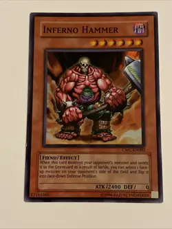 YuGiOh Inferno Hammer CMC-EN002 Unlimited Foil/Holo Near Mint - Image 3