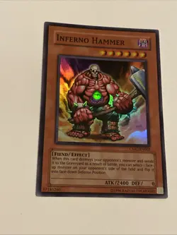 YuGiOh Inferno Hammer CMC-EN002 Unlimited Foil/Holo Near Mint - Image 4