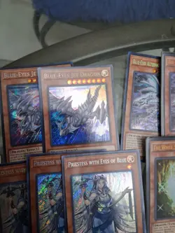 YUGIOH BLUE-EYES WHITE DRAGON DECK- ALTERNATIVE- JET- TYRANT- SPIRIT- SAGE NM - Image 5