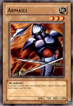 The Legend of Blue Eyes White Dragon #LOB-079 Armaill - Image 1