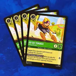 Go Go Tomago Darting Dynamo PLAYSET Lorcana The Azurite Sea Set 6 73 Disney - Image 1