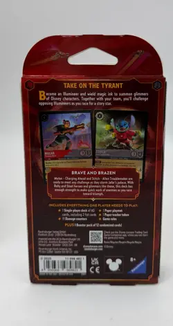 Disney Lorcana - Reign of Jafar Single-Player Deck Ruby and Steel NEW - Image 2