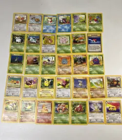 Pokemon Complete Jungle 32 Card Common/Uncommon Set 1999 WOTC Lot - Batch 001 - Image 1
