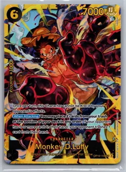 Royal Blood - One Piece CCG MONKEY.D.LUFFY #OP10-118 Alternative Art Game Card - Image 1