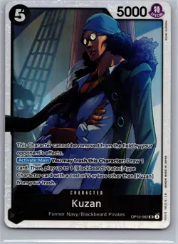 Royal Blood - One Piece CCG KUZAN #OP10-082 Foil Game Card - Image 1