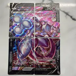 Pokemon TCG - Mewtwo VUNION - SWSH159-SWSH162 - All 4 Cards #2 - Image 1