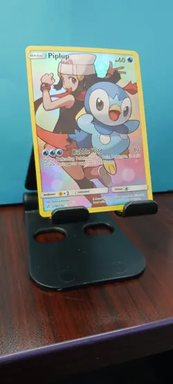 Piplup Secret Rare Full Art Cosmic Eclipse Card 239/236 NM/M Condition - Image 4