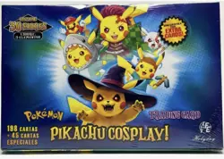 2025 PIKACHU COSPLAY SEALED BOX - 30 SEALED PACKS Peru Edition - Image 1