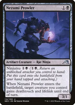 [MTG] Nezumi Prowler (116) (NEO) LP-HP - Image 1