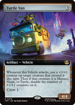 Turtle Van (REGULAR) x1 - MTG Teenage Mutant Ninja Turtles TMT #278 - Image 1