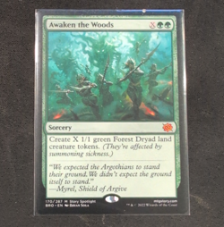 Wizards Awaken the Woods The Brothers' War Mythic Green 170/287 English - Image 1