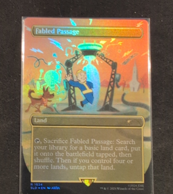 Wizards Fabled Passage Secret Lair Drop Rare Land Foil 1534 English Fallout - Image 1