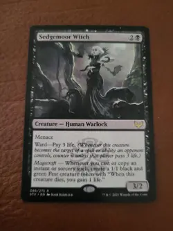 Sedgemoor Witch [STX] Strixhaven: School of Mages - Image 1
