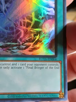 Yugioh Worldsea Dragon Zealantis RA04-EN082 Secret Rare 1st Ed Near Mint - Image 4