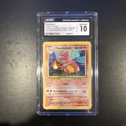 Pokemon Charmeleon Trading Card Game Classic 002/034 Holo 2023 English CGC 10 - Image 1