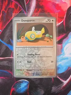 Dunsparce Pokemon TCG Journey Together Card 120 Reverse Holo Common - Image 1