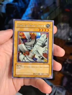 Yugioh Alpha The Magnet Warrior DOR-001 Prismatic Secret Rare - Image 1